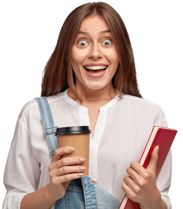 Motivierte junge Frau